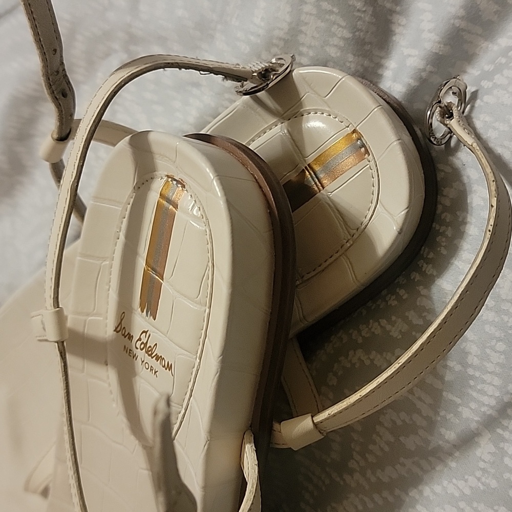 Sam Edelman ivory sandles - Picture 2 of 3